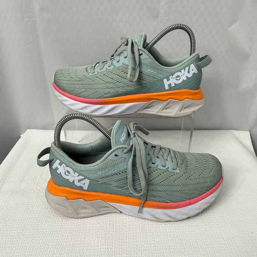 Hoka One One Arahi 4 Shoes Womens Size 7.5 B Running - Picture 8 of 10